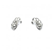 E000907 Genuine Sterling Silver Stylish Earrings Solid Hallmarked 925 Handmade